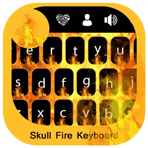 Free play online Skull Fire Keyboard APK