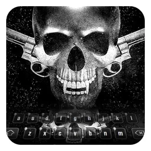 Free play online Skull & Gun Keyboard  APK