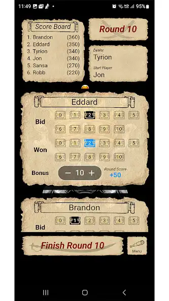 Play Skull King Score Calculator as an online game Skull King Score Calculator with UptoPlay