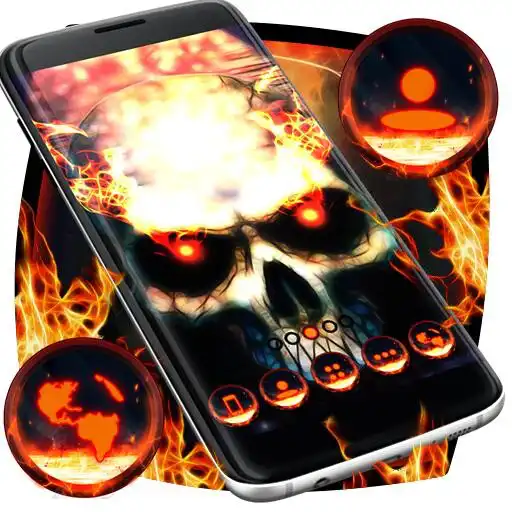 Free play online Skull Launcher APK