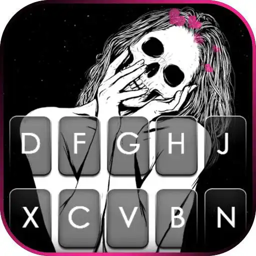 Play Skull Love Live Keyboard Background APK