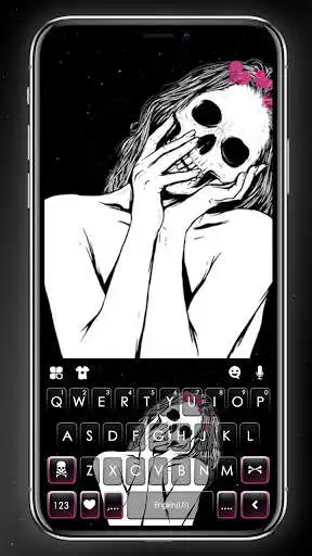 Play Skull Love Live Keyboard Background  and enjoy Skull Love Live Keyboard Background with UptoPlay