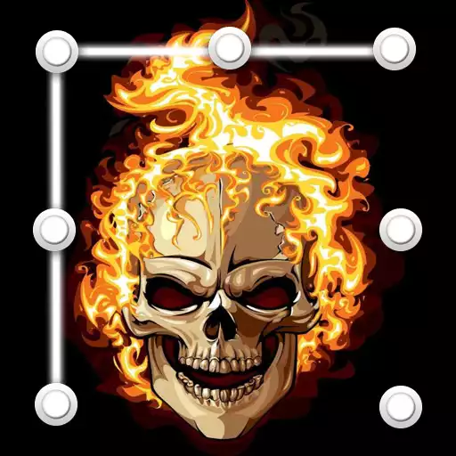 Play Skull Pattern Lock Screen APK Play Skull Pattern Lock Screen APK