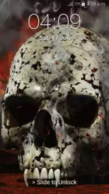 Play Skull Pin Screen Lock