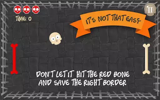 Play Skull Pong : The Halloween as an online game Skull Pong : The Halloween with UptoPlay