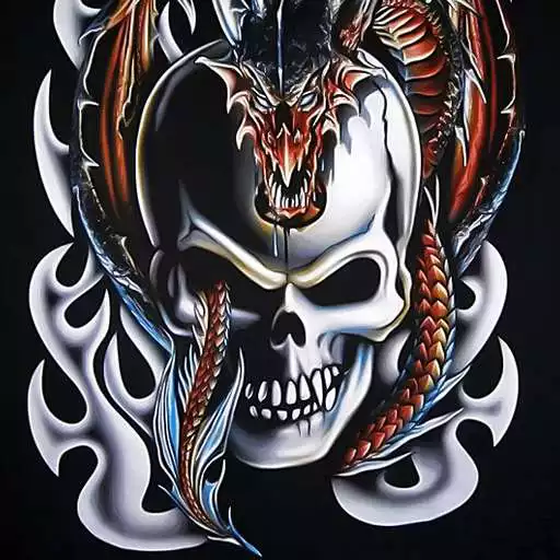 Free play online skulls and dragons wallpapers APK Free play online skulls and dragons wallpapers APK