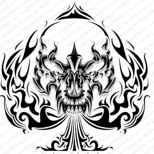 Free play online Skulls Tattoo Design HD Wallpaper  APK
