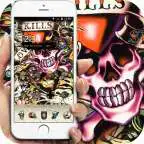 Free play online skull Street Graffiti theme APK