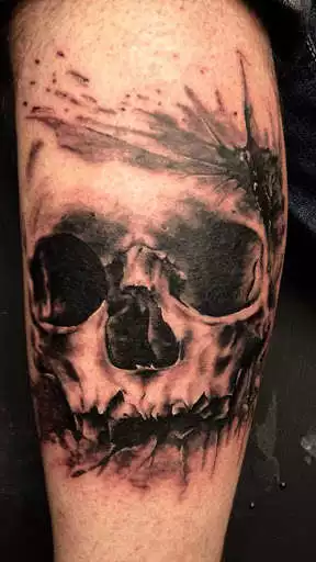 Play Skull Tattoo Designs