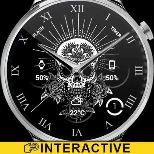 Play Skull Wear Watch Face APK