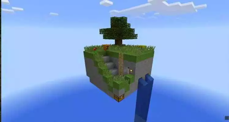 Sky Block 2 Minecraft map online game with UptoPlay