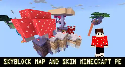 Play Sky Block map for minecraft PE