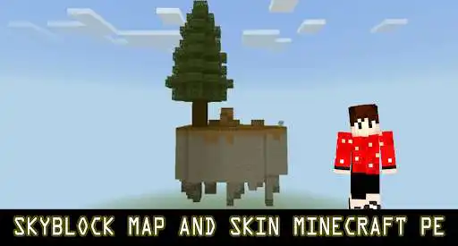 Play Sky Block map for minecraft PE