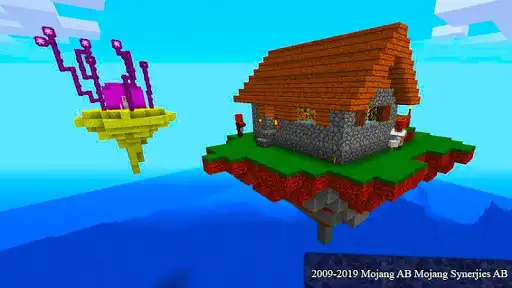 Play Skyblock Map as an online game Skyblock Map with UptoPlay