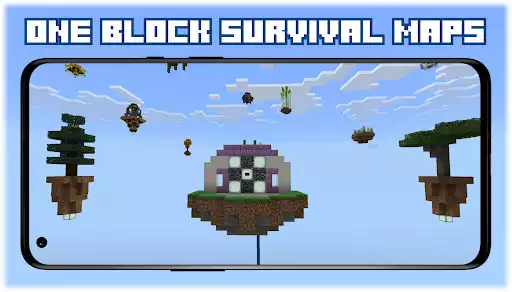 Play Skyblock maps for Minecraft PE  and enjoy Skyblock maps for Minecraft PE with UptoPlay