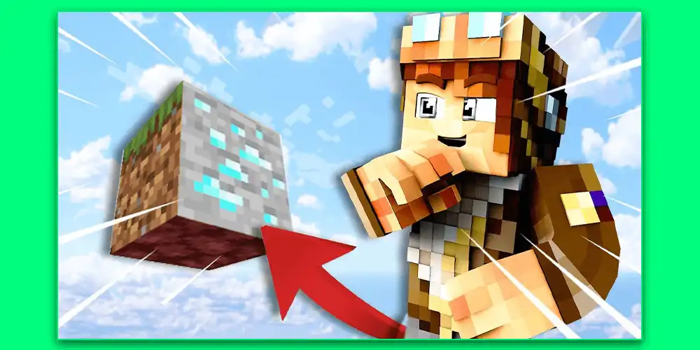 Play Sky Block One Block Map for MCPE as an online game Sky Block One Block Map for MCPE with UptoPlay