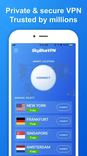 Play SkyBlueVPN: Free VPN Proxy Server  Secure Service as an online game SkyBlueVPN: Free VPN Proxy Server  Secure Service with UptoPlay