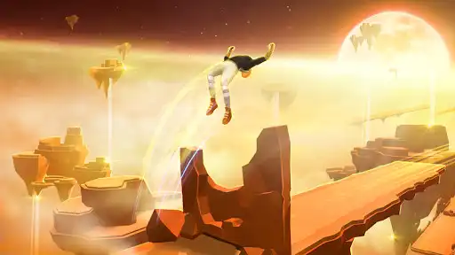 Play Sky Dancer Run - Running Game as an online game Sky Dancer Run - Running Game with UptoPlay