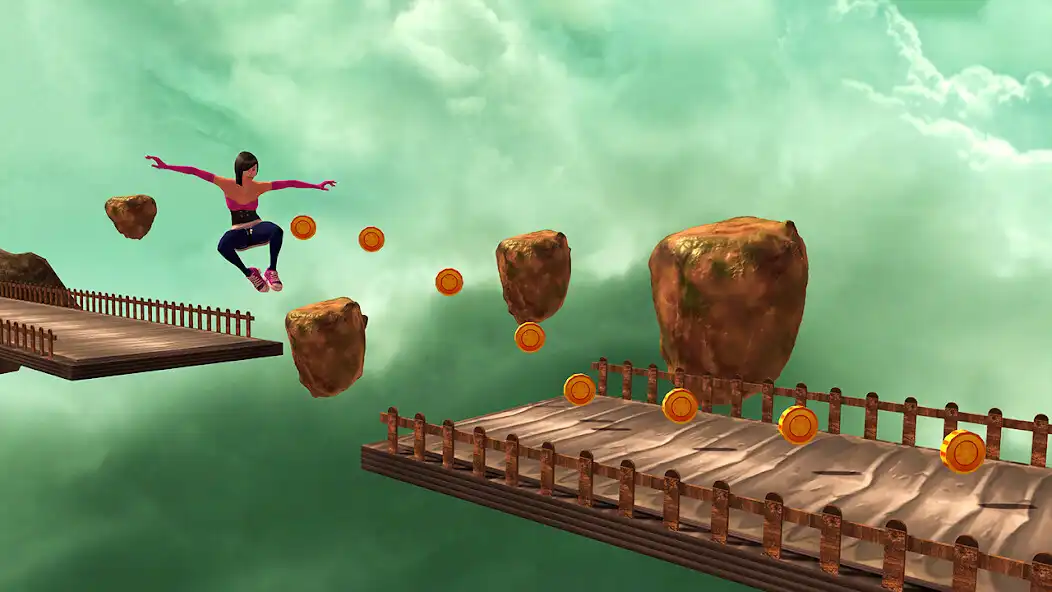 Play Sky Desert Runner: Endless Running as an online game Sky Desert Runner: Endless Running with UptoPlay
