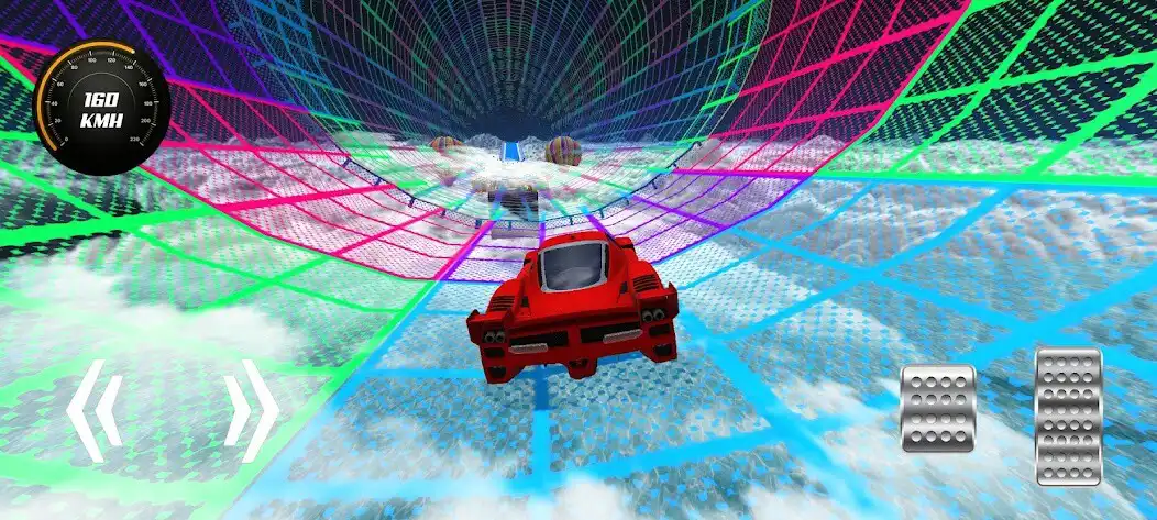 Play Sky Drive Car Stunt Game as an online game Sky Drive Car Stunt Game with UptoPlay