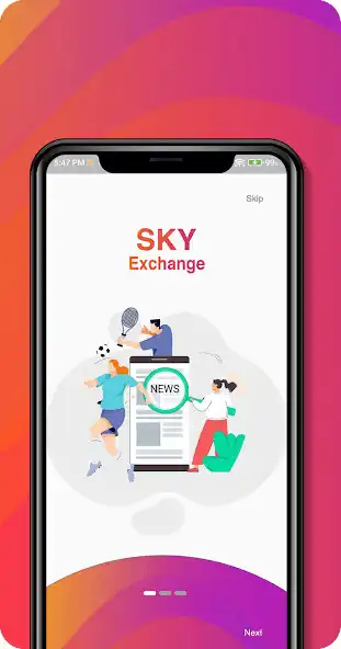 Play Sky Exchange - Sports Update as an online game Sky Exchange - Sports Update with UptoPlay