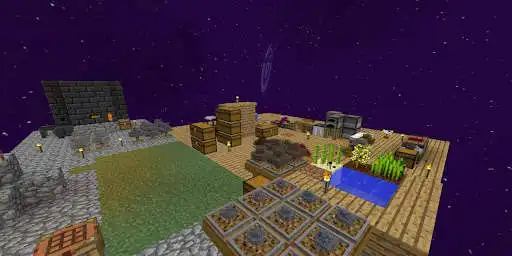 Play Skyfactory 4 mod for MCPE  and enjoy Skyfactory 4 mod for MCPE with UptoPlay
