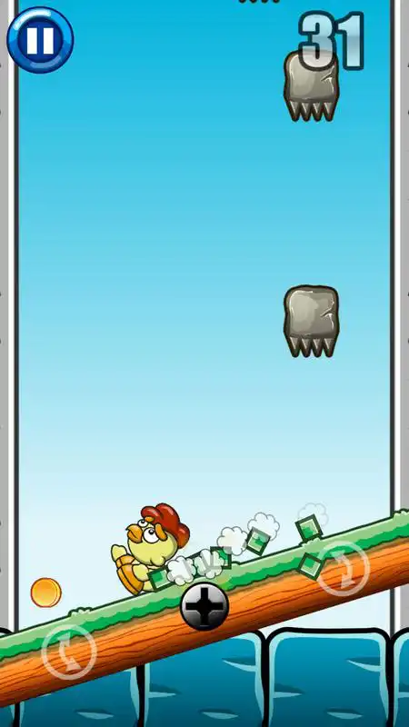 Play Sky Fall Chicken