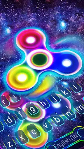 Play Sky Fidget Spinner Keyboard Background  and enjoy Sky Fidget Spinner Keyboard Background with UptoPlay