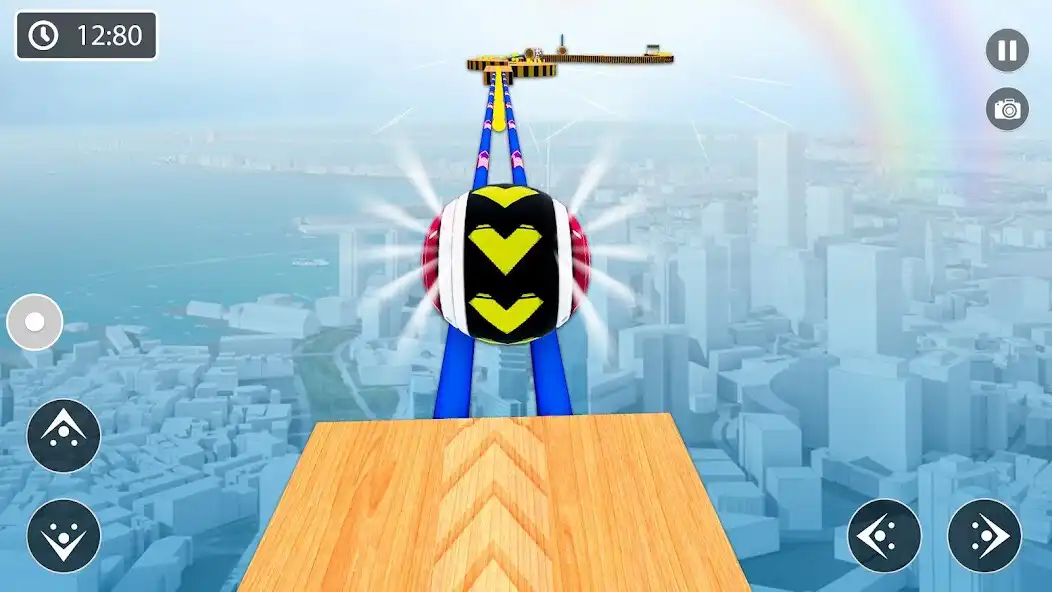 Play Sky Going Rolling Balls Game as an online game Sky Going Rolling Balls Game with UptoPlay