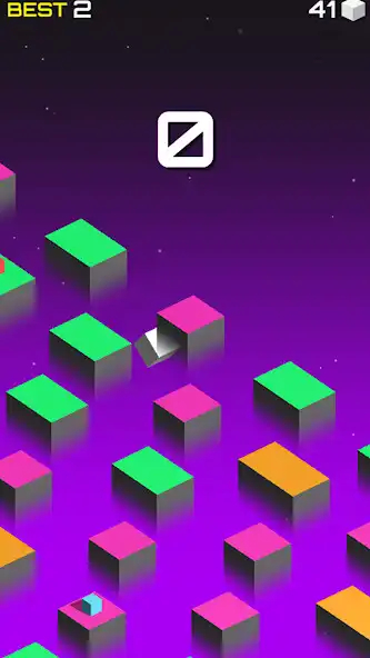 Play Sky jump：Bouncing box as an online game Sky jump：Bouncing box with UptoPlay