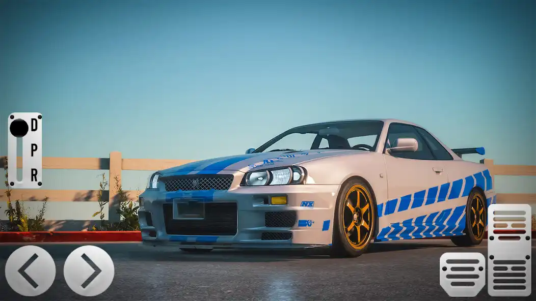 Play Skyline R34 GTR City Racetrack  and enjoy Skyline R34 GTR City Racetrack with UptoPlay