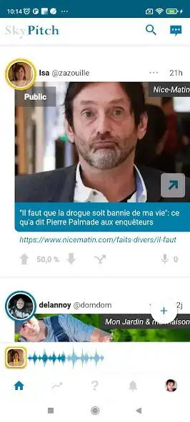 Play SkyPitch - Réseau social audio  and enjoy SkyPitch - Réseau social audio with UptoPlay