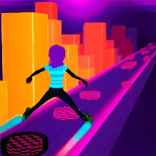 Play Skypunk Skate Roller - EDM Music Game APK