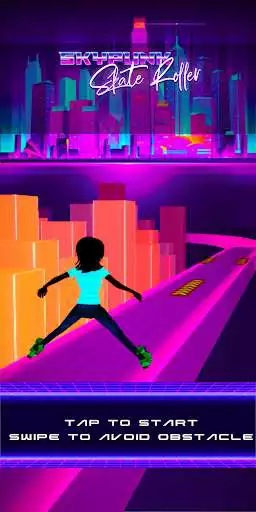 Play Skypunk Skate Roller - EDM Music Game  and enjoy Skypunk Skate Roller - EDM Music Game with UptoPlay
