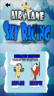 Play sky racing airplane free fly