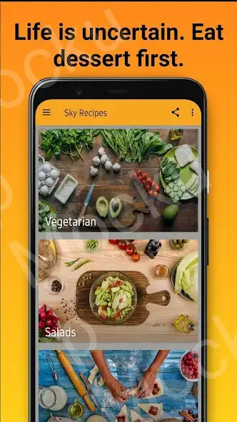 Play Sky Recipes - free cooking rec as an online game Sky Recipes - free cooking rec with UptoPlay