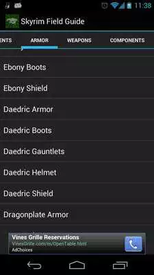 Play Skyrim Field Guide