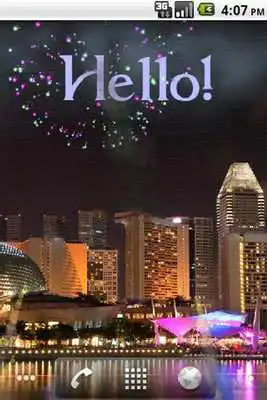 Play Skyrocket  Fireworks Live Wallpaper Free