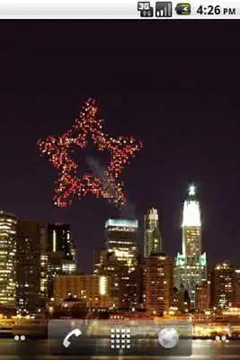 Play Skyrocket  Fireworks Live Wallpaper Free