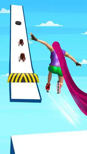 Play Sky Roller Hair Challenge Game as an online game Sky Roller Hair Challenge Game with UptoPlay