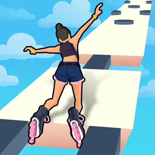 Play Sky Roller: Rainbow Skating APK