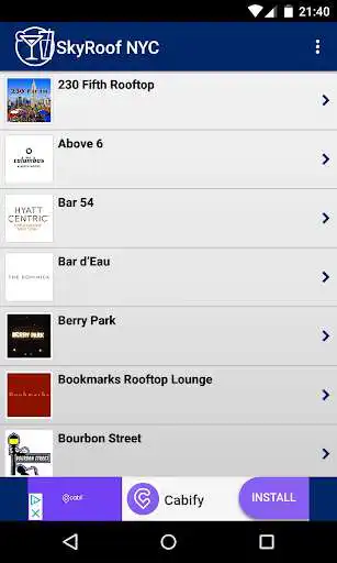 Play SkyRoof NYC Rooftop Bars  and enjoy SkyRoof NYC Rooftop Bars with UptoPlay