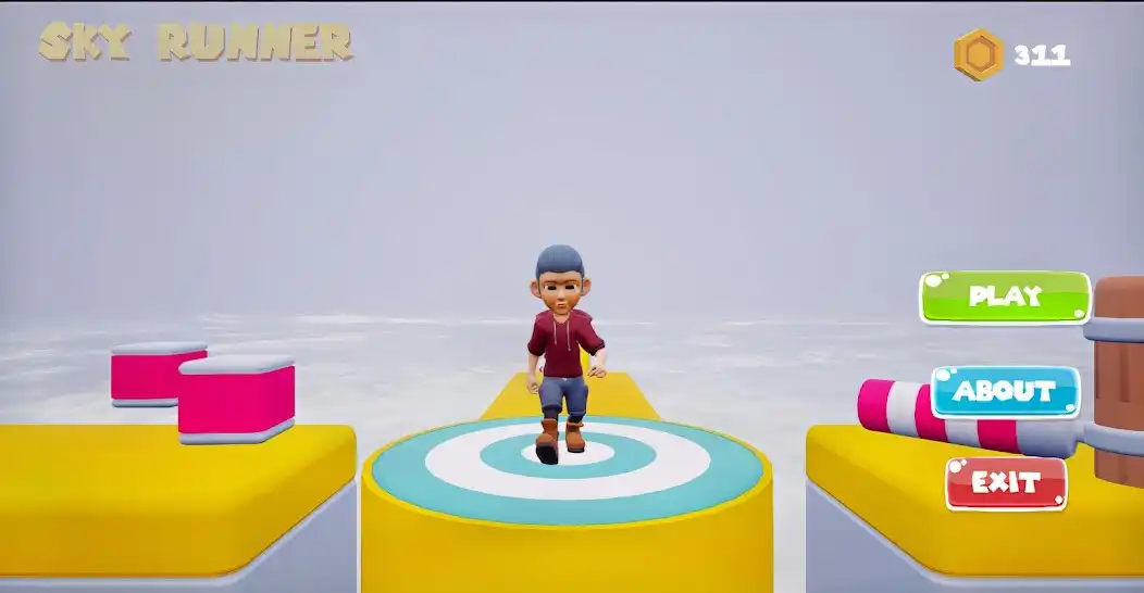 Play Sky Runner - Running Game  and enjoy Sky Runner - Running Game with UptoPlay