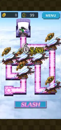 Play Sky SAMURAI Slash as an online game Sky SAMURAI Slash with UptoPlay