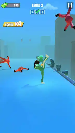 Play Skyscraper Fighter - City Gang as an online game Skyscraper Fighter - City Gang with UptoPlay
