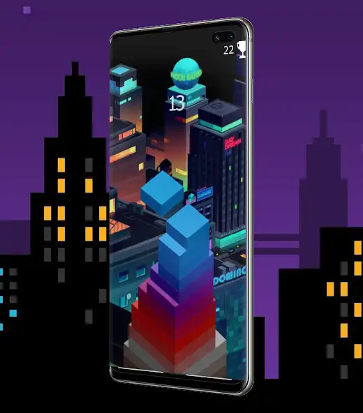 Play Sky Tower - Stack Endless Game  and enjoy Sky Tower - Stack Endless Game with UptoPlay