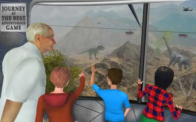 Play Sky Tram Cable Car Driving: Tourists Coaster Ride