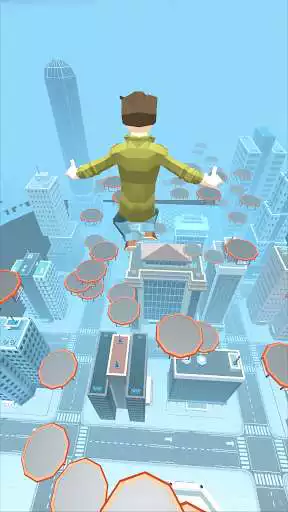 Play Sky Trampoline 3D  and enjoy Sky Trampoline 3D with UptoPlay