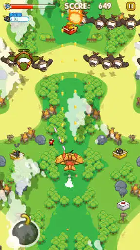 Play Skywar Mission as an online game Skywar Mission with UptoPlay