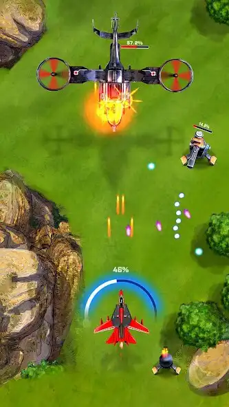 Play Sky Warplanes Air Shooter  and enjoy Sky Warplanes Air Shooter with UptoPlay